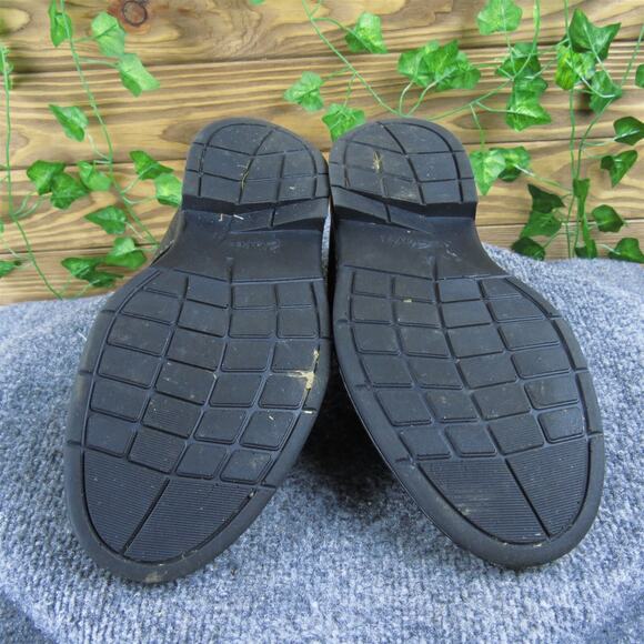 Clarks Men's Soft Cushion Loafer Black Leather‎ Size 8 Wide Used 2025 - Picture 7 of 7